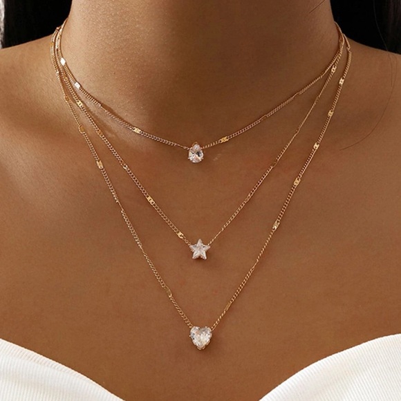 Chic Nation Jewelry - 3 layer necklace